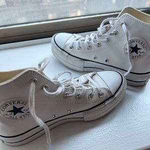 Chuck Taylor All Star Platform Leather Sneakers